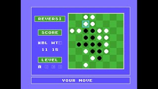 Memotech MTX Game: Reversi (1984 Continental Software)