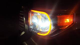 OPT Show Glow LED light strip on Tundra Review