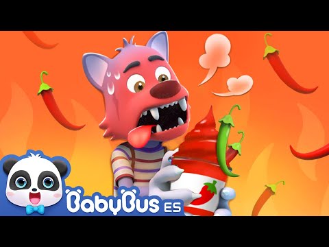 Cuidado. Aquí Viene el Lobo Malo | Canciones Infantiles | Videos para Niños | BabyBus en Español