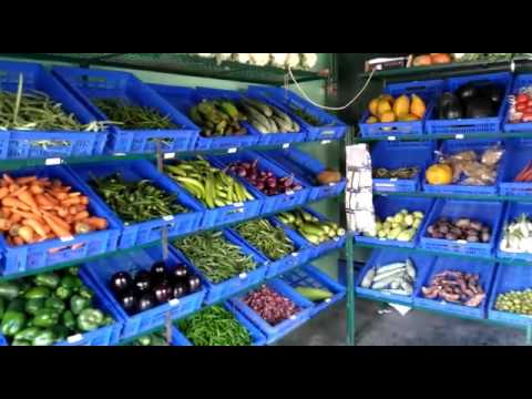 Nice vegetable shop in Bangalore