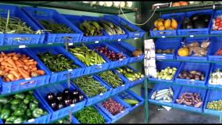 Nice vegetable shop in Bangalore