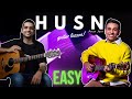 H U S N - Anuv Jain | Guitar Lesson | EASY Chords