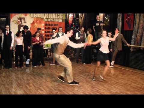 TantsClass Cup 2011 Lindy hop Main Class Finals - Fast Jam Song #1