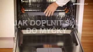 Jak doplnit sůl v myčce