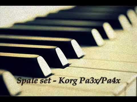 SPALE SET 3 - Mali deo seta - Korg Pa3x/Pa4x