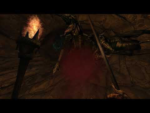 Modern Morrowind - OpenMW and SVNR's Caverns.  Dissapla Mine.