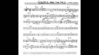 Scrapple from the Apple- Play along - Backing track (Bb key score trumpet/tenor sax/clarinet)