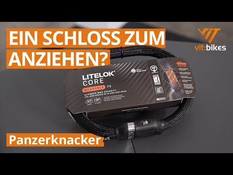 The LITELOK CORE - Solid and (almost) indestructible! 😮🔒 vit:bikes safecracker!