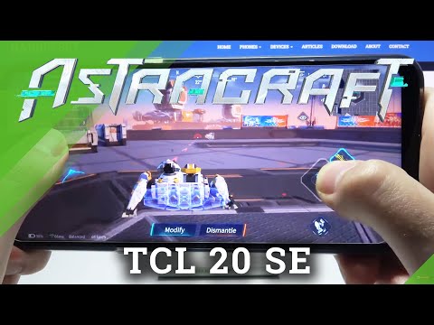 TCL 20 SE - Astracraft Game Test