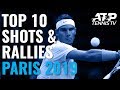 Tweeners Galore in Top 10 Best Shots & Rallies | Paris 2019