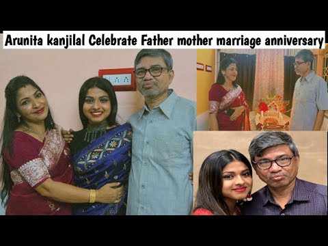 Arunita kanjilal Celebrate father mother marriage anniversary and sayli pawandeep rajan wishes |