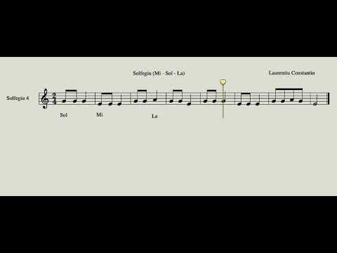 Solfegiu 4 (Mi - Sol - La)