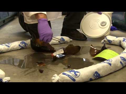 Chemical Spill Cleanup - Absorbent Pads