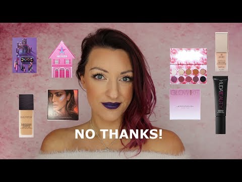 Anti haul Winter 2017 | Products I’m NOT interested in!