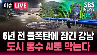 [????이슈] AI로 '도시 홍수 예보 시스템' 개발..올 여름 도시 홍수 막는다 | SBS 이슈라이브