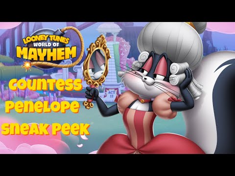 New Toon Sneak Peek & Gameplay: Countess Penelope | Looney Tunes World of Mayhem