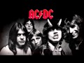 AC DC Big gun guitar BACKING TRACK 