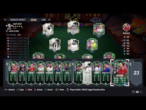 My FIFA 23 SHAPESHIFTERS Team🤩