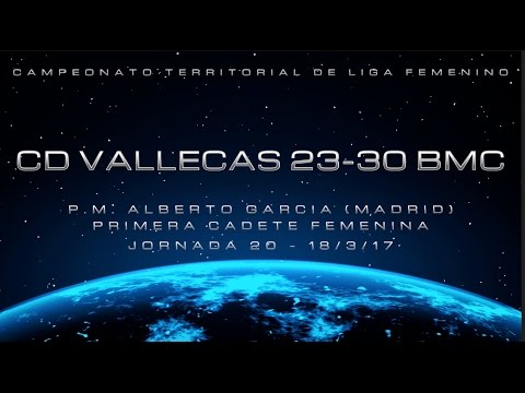 Jornada 20  - 1CF CD VALLECAS 23-30 BMC  (18/3/17)