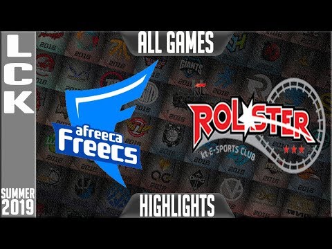 AF vs KT Highlights ALL GAMES | LCK Summer 2019 Week 6 Day 2 | Afreeca Freecs vs KT Rolster