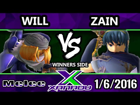 S@X 131 - iQHQ | DKWill (Sheik) Vs. Zain (Marth) SSBM Tournament - Smash Melee