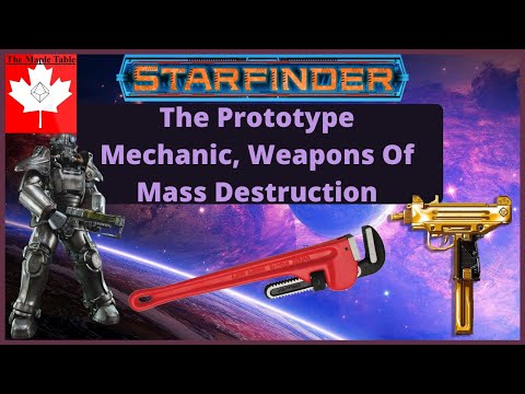Weapons and Armour Prototype Mechanic - Starfinder
