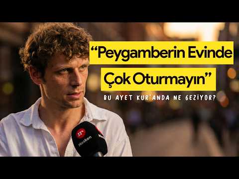 "Do not stay in the Prophet's house for too long." What is this verse doing in the Quran? - Sokak...