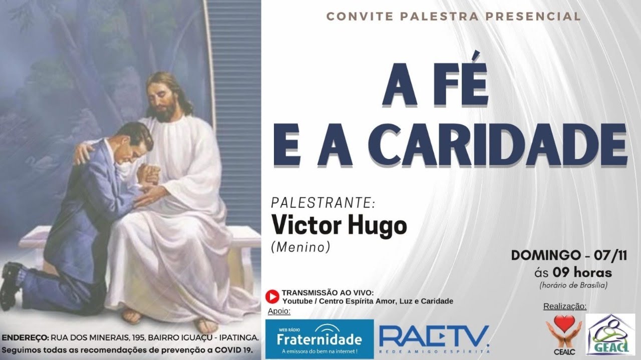 Victor Hugo (Menino) - A Fé e a Caridade