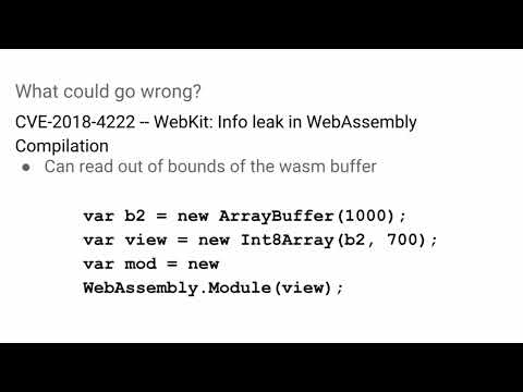 The Problems and Promise of WebAssembly