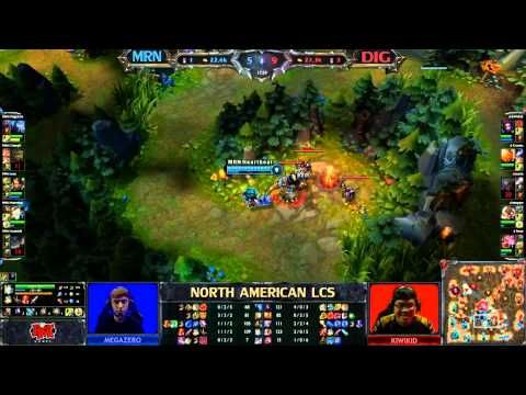 League of Legends LCS NA 2013 W4-D3 DIG vs MRN