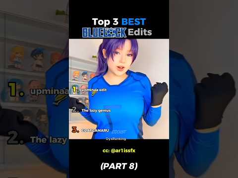 Ranking The BEST Blue Lock Edits PART 8#shorts #ranking #anime #edit #bluelock #animecosplay #edits