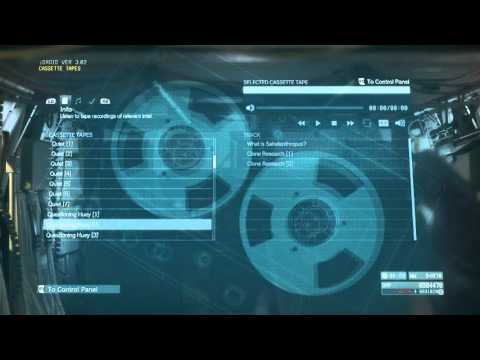 Metal Gear Solid 5: The Phantom Pain - Cassettes - Questioning Huey (Emmerich)