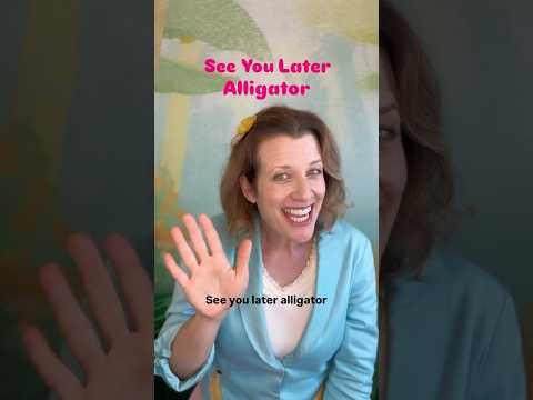 See You Later Alligator 🐊 Goodbye  Song for Toddler & Preschool Learning with Animals