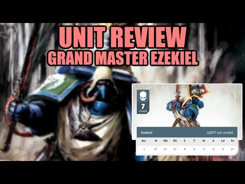 Is Ezekiel The Best Dark Angels Character?! │ Warhammer 40k 9th Edition Unit Review