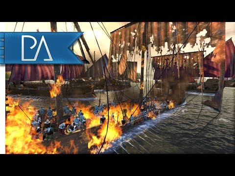 MEDIEVAL NAVAL BATTLE - Medieval Kingdoms Total War 1212AD Gameplay
