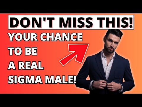 How To Be A Sigma Male! (12 Simple Steps!) ✅