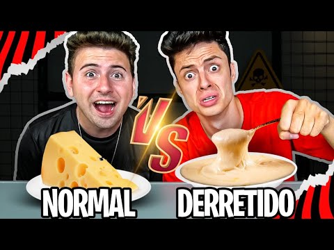 COMIDA NORMAL OU COMIDA DERRETIDA - Desafio
