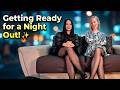 Work Outfit GRWM Dresses Black Sheer Tights With Irena