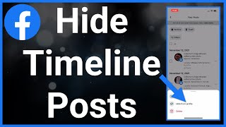 How To Hide Posts From Facebook Timeline
