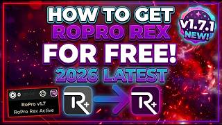 How to get RoPro Rex for Free | v1.7.1 | Latest | Roblox Extension