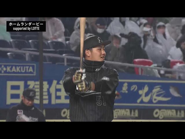 【MARINES FAN FEST 2022】マリーンズ白黒対決「ホームランダービー supported by LOTTE」2022年11月20日 千葉ロッテマリーンズ