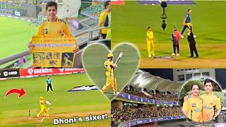 55,000 Crowd cheering Dhoni Dhoni! CSK vs DC | IPL Vlog 💛