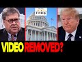 Jan 6 Bill Barr Video TAKEN DOWN For FALSE Election Fraud Claims