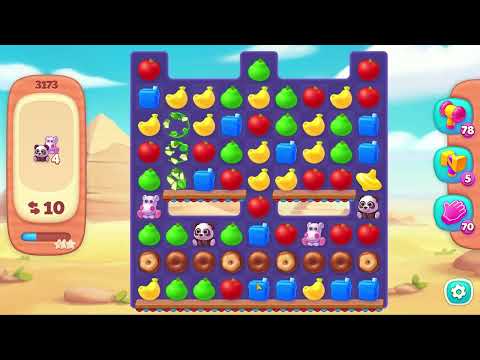 Wildscapes level 3173 No Boosters 🐼 Gameplay Walkthrough Playrix