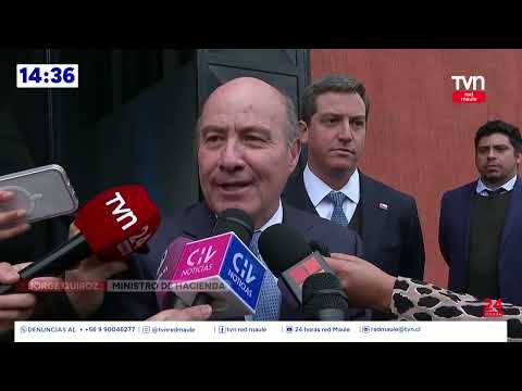 Ministerio de Hacienda realiza Cuenta Pública en Sagrada Familia  | 24 Horas TVN - Red Maule