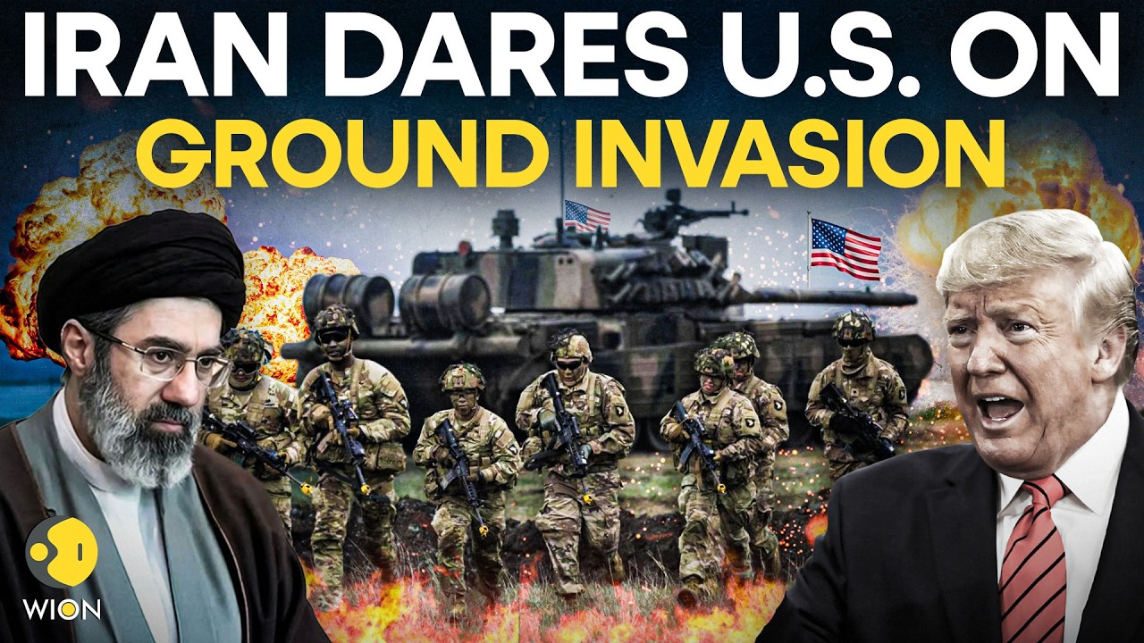 US-Iran War EXPLODES: Tehran Threatens Total Destruction If Trump Launches Ground Invasion | WION
