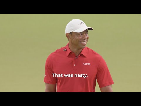 Tiger Woods mic'd up for Jupiter vs New York | Jan. 13, 2026