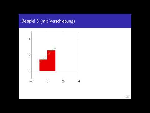 Gauß Quadratur mit zwei Stützstellen
