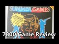 Summer Games Atari 7800 Review - The No Swear Gamer Ep 177