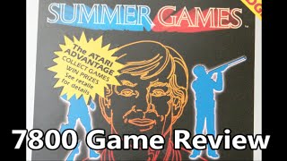Summer Games Atari 7800 Review - The No Swear Gamer Ep 177